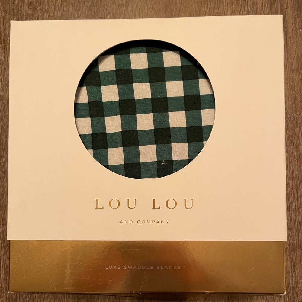 Lou Lou and Company swaddle blanket